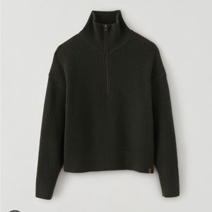 Roots luxe sweater stein shirt in park green mix